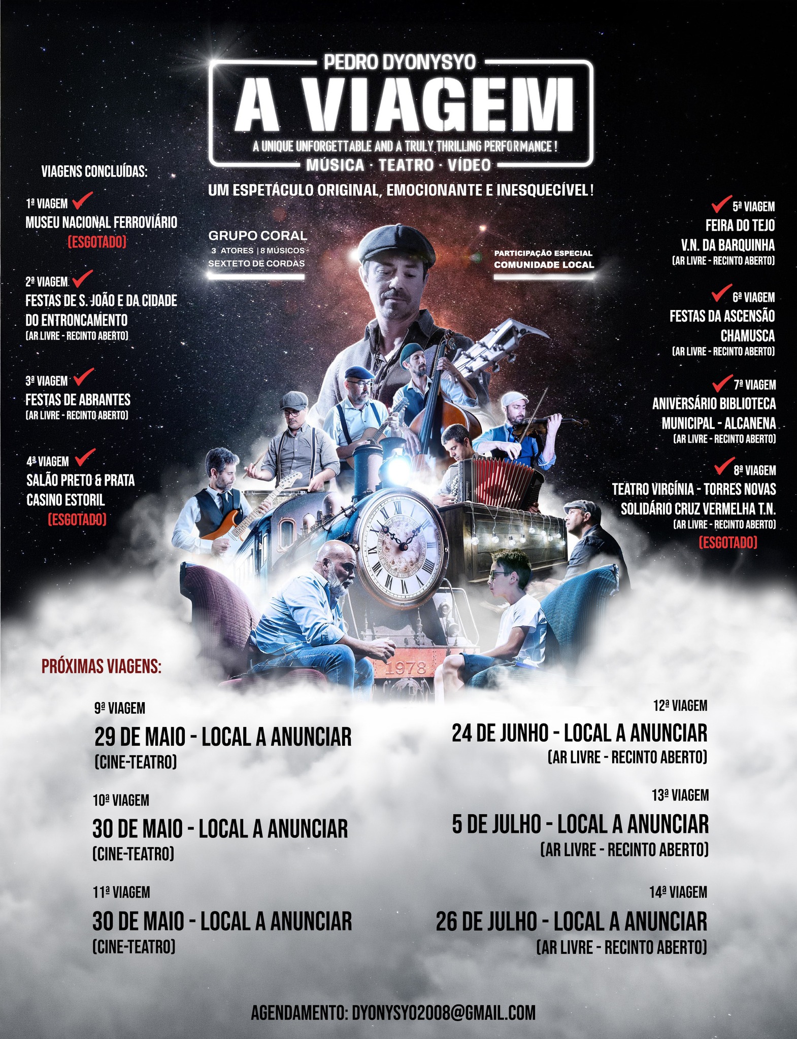 Imagem do espetáculo A Viagem